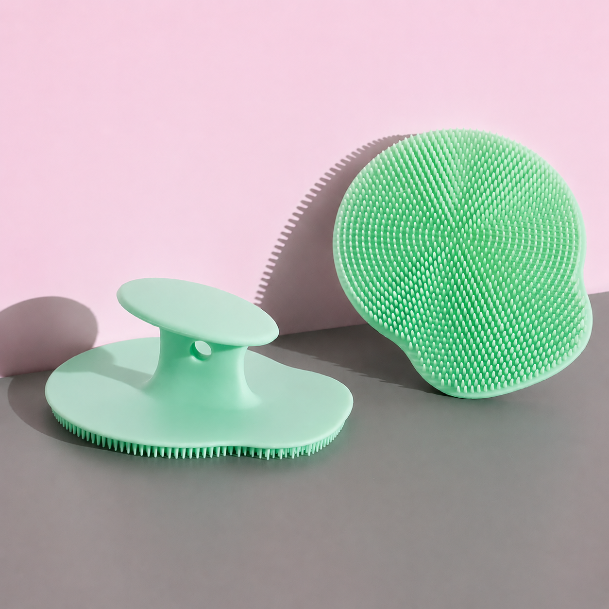Soft Silicone Facial Scrubber Cleansing Brush