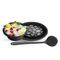Collapsable Silicon Bowl & Body Back Scrubber