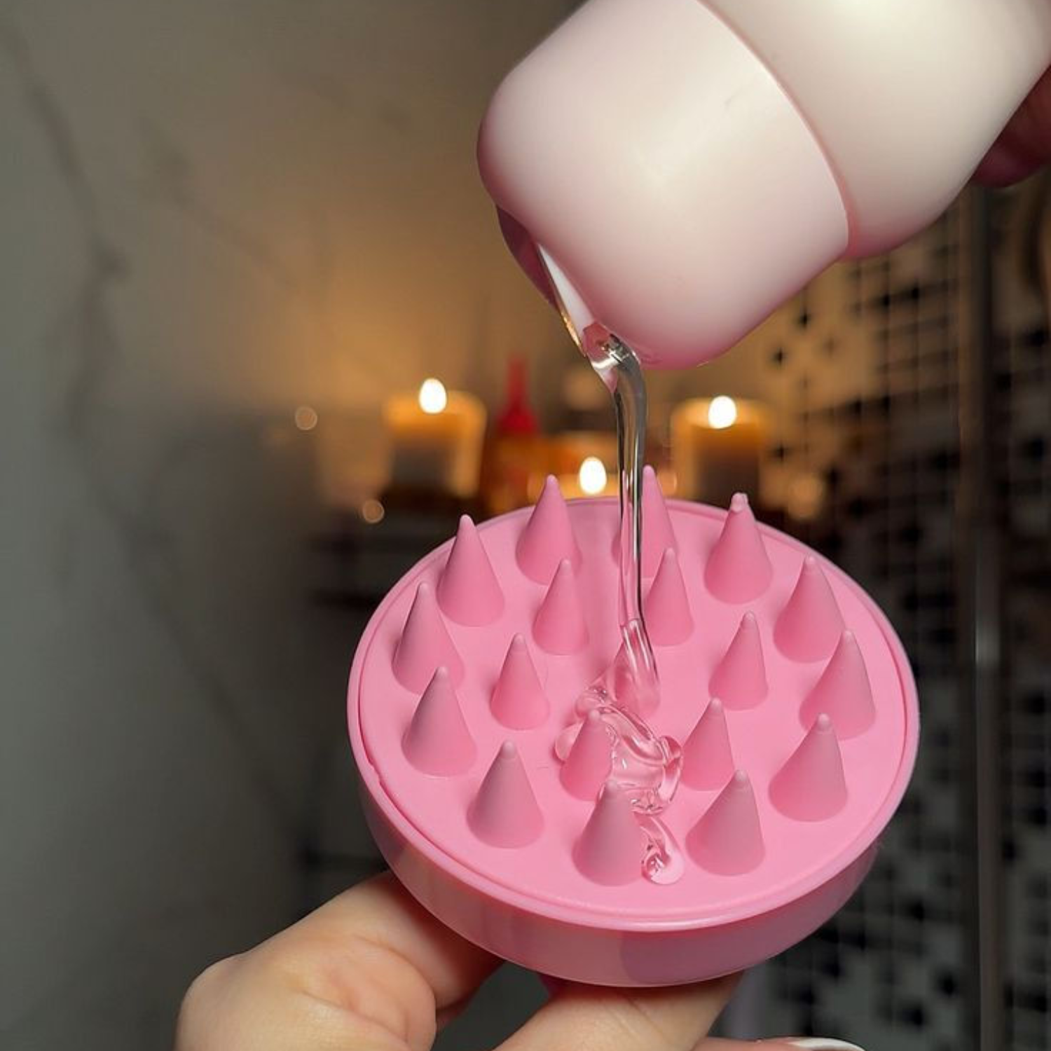Silicon Callapsible bowl + Face Roller + Face Scrubber +  Scalp Massager + Body Back Scrubber Combo