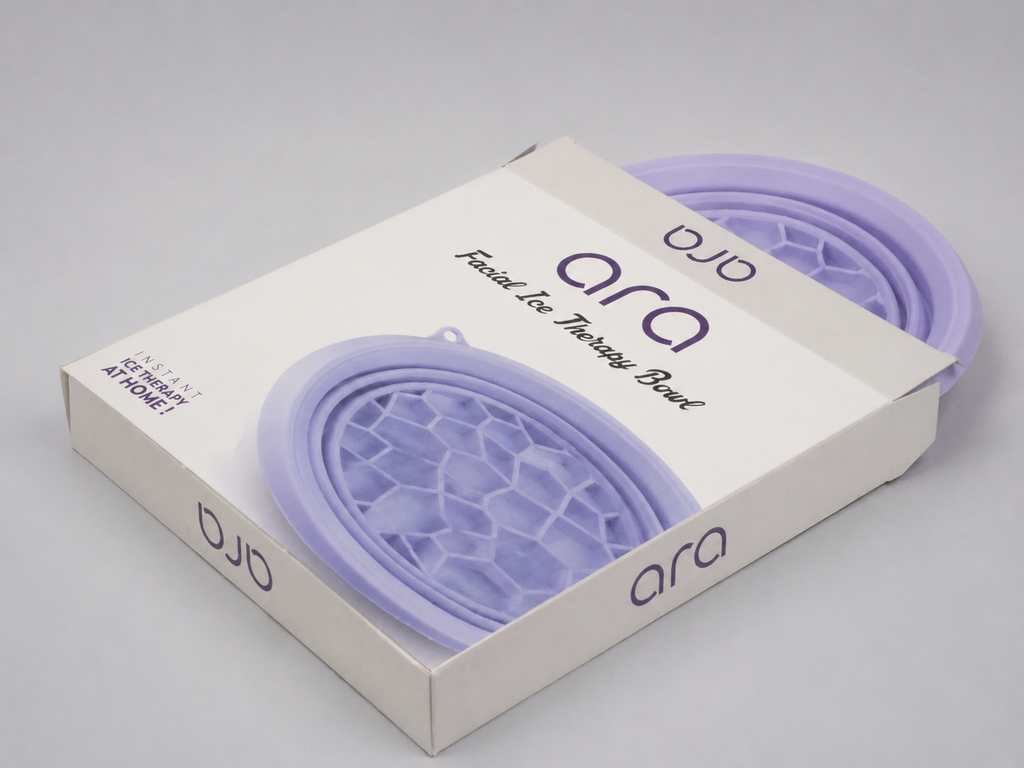Silicon Collapsable Bowl + Body Back Scrubber +Face Roller