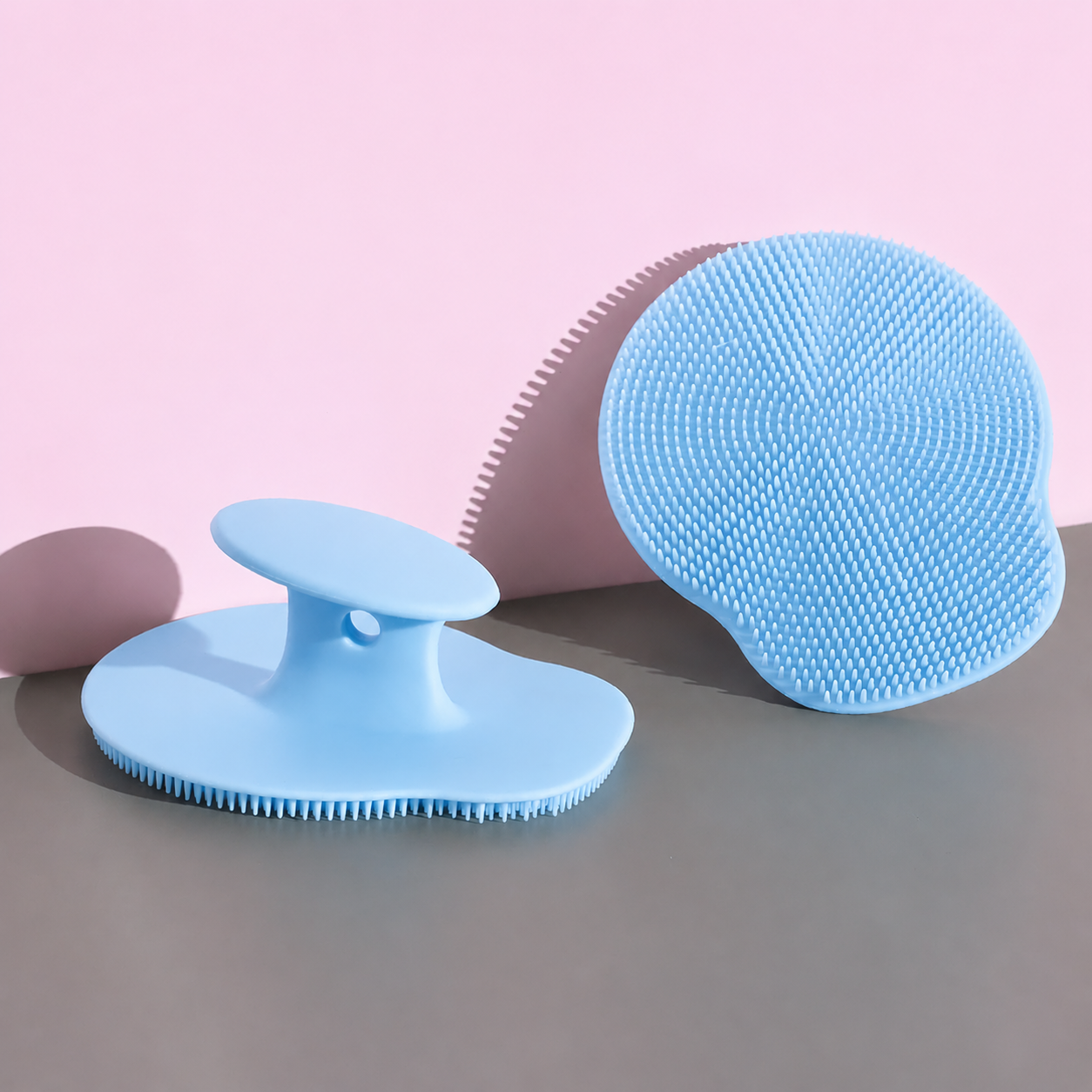Soft Silicone Facial Scrubber Cleansing Brush